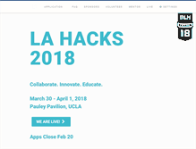 Tablet Screenshot of lahacks.com